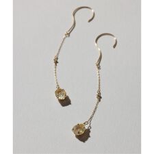 ティアドロップルチルピアス K10（両耳）