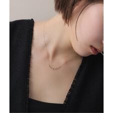 ミネラルパーツ5ピースネックレス K10
