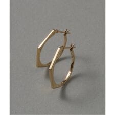 arrowライン ピアス K10(両耳)