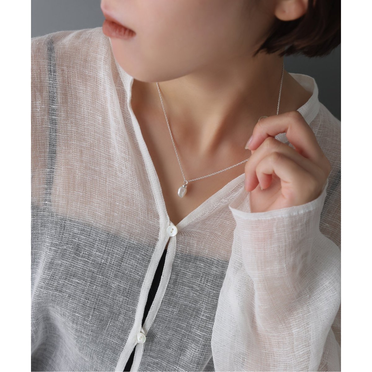 Lilas コンパクトチェーン38cmネックレス　K10 スピックアンドスパン コンパクトチェーン38cmネックレス K10 | リラバイスピック