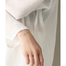 《WEB限定》ライトアメジスト*ダイヤブレスレット K10
