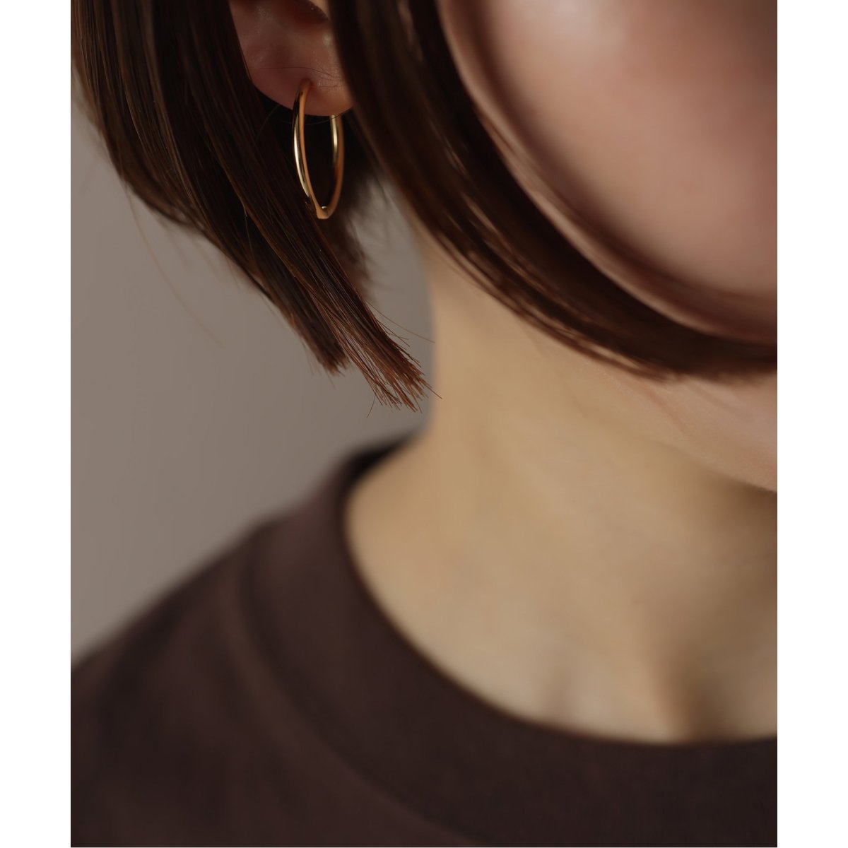 K18ダイヤモンドピアス（0.1ct） | アガット(agete) | マルイ