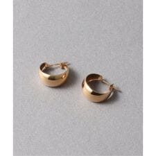 三日月フープピアス K10（両耳）