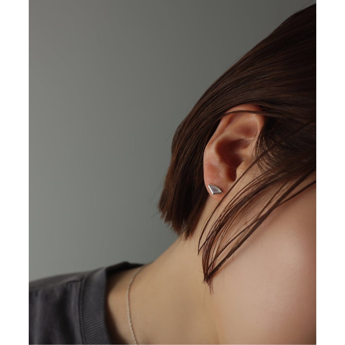 Lilas リラ パールフープピアスM K10 リラ Lilas 《WEB限定追加》パールフープピアスM K10（両耳