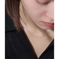 リラバイスピック＆スパン(Lilas by Spick and Span)の《WEB限定》デュアルチェーンダイヤネックレス K10