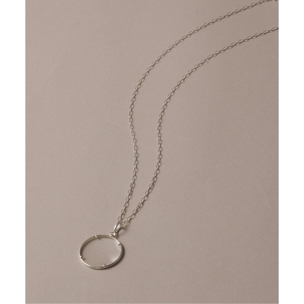 ダイヤ10mmバーネックレス K10 | リラバイスピック＆スパン(Lilas by