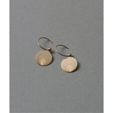 サンライズプレートピアス K10（両耳）