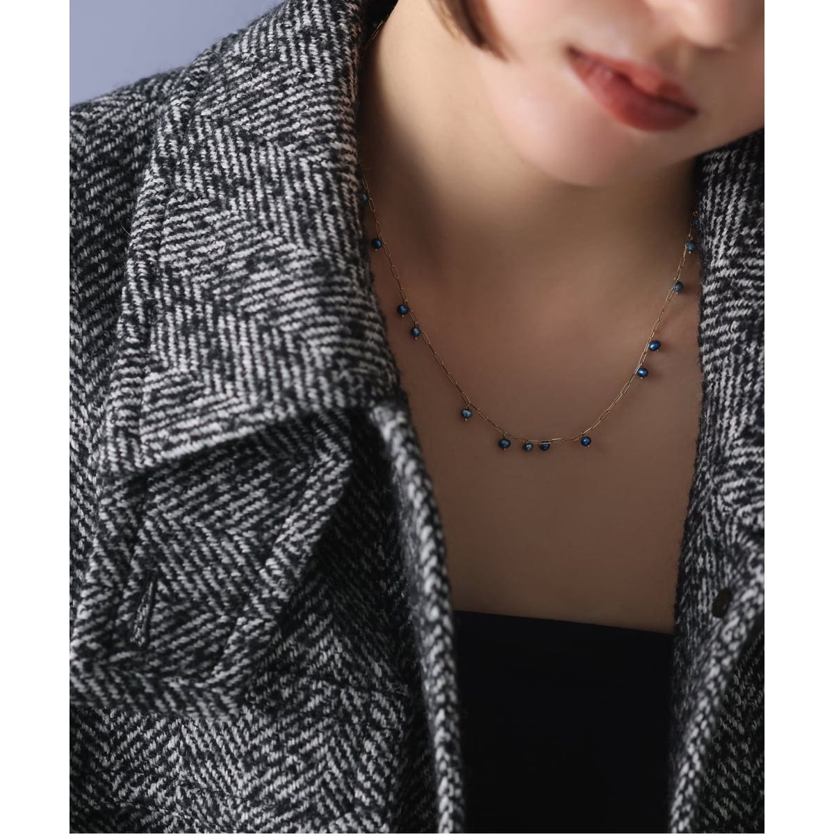 K10リラLilasスピックアンドスパン　スライスルビー ネックレス リラバイスピック＆スパン(Lilas by Spick and Span) レディース の