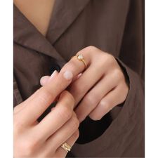 フクリン0.28ctダイヤリング K18