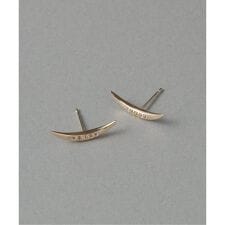 《WEB限定》ムーンラインホワイトトパーズピアス K10（両耳）