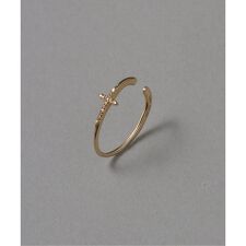 クロスダイヤイヤーカフ K10（片耳）