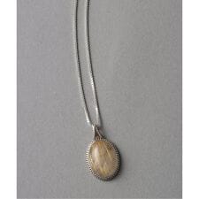 【SAMH by LILAS】ルチルクォーツネックレス SV