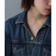 《予約》【SAMH by LILAS】トリプルネックレス SV