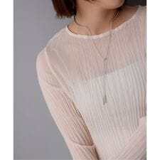 《予約》【SAMH by LILAS】ラリエットパイプチョーカー SV