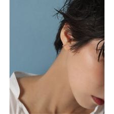 サークルダイヤイヤーカフ K10（片耳）