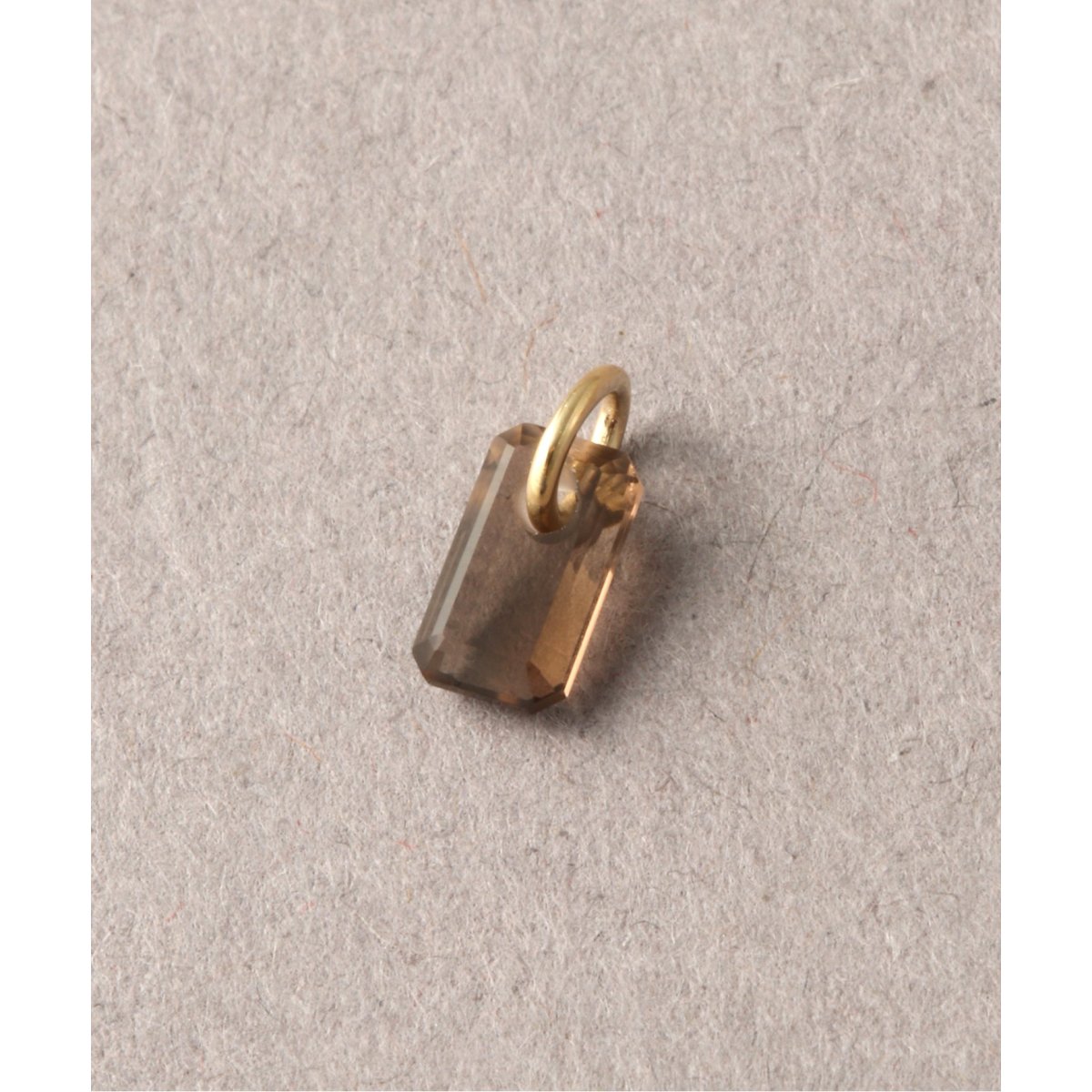 チャーム スモーキークォーツスクエア | リラバイスピック＆スパン