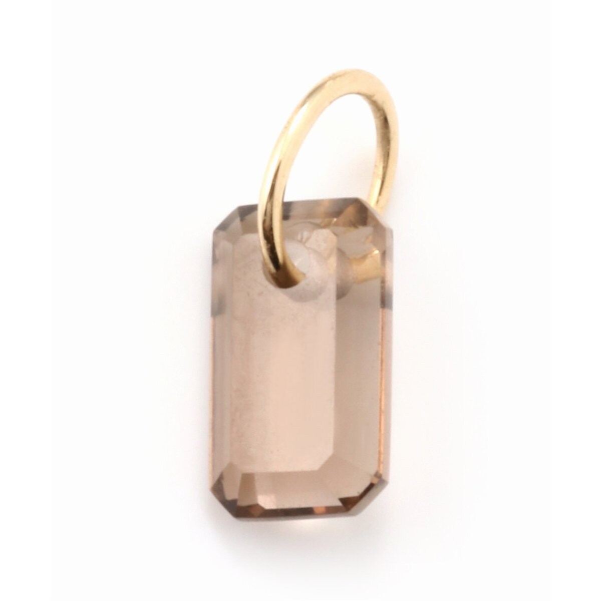 チャーム スモーキークォーツスクエア | リラバイスピック＆スパン