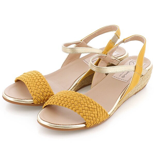 gaimo ガイモ サンダル GAIMO ガイモ サンダル ヒール ゴールド39