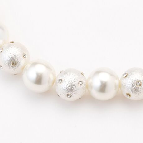 パール コットンパールネックレス 結婚式 二次会 謝恩会 パーティー エー アール アザレアローズ Ar Azalea Rose 0499 069 ファッション通販 マルイウェブチャネル