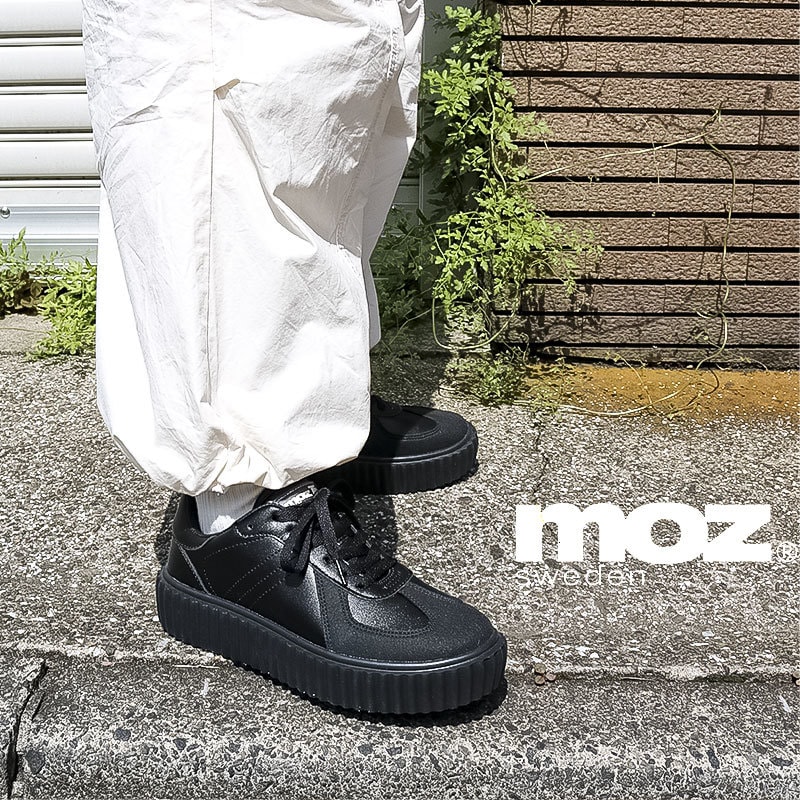 23春夏新作】moz 厚底 レースアップスニーカー | モズ(moz) | 93323231