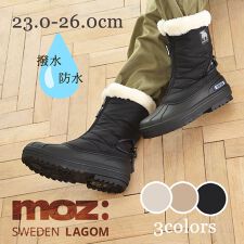 モズ(moz)の【秋冬定番】〔23.0～26.0cm〕moz  センタージップ スノーブーツ