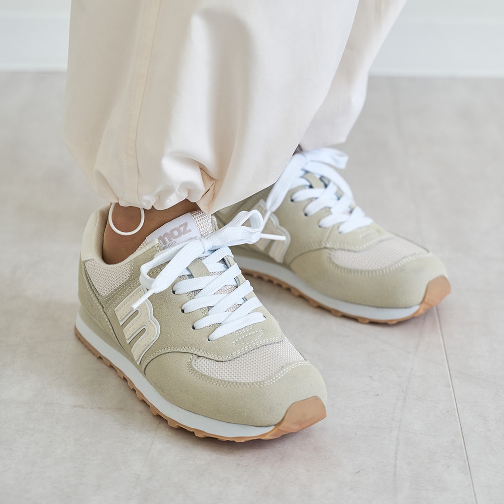 [�}���C]�y��ԏ��i�z�y�V�F�ǉ��z�k22.5-25.0cm�lmoz �C�j�V�����}�[�N�X�j�[�J�[/���Y�imoz�j ���C�g�x�[�W��