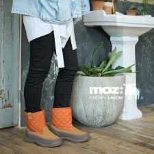 モズ(moz)の【24秋冬新作】moz キルティング カラーコンビ スノーブーツ