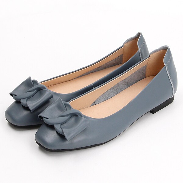 25春夏新作】〔本革〕GRACE AVENUE ソフトフラットパンプス