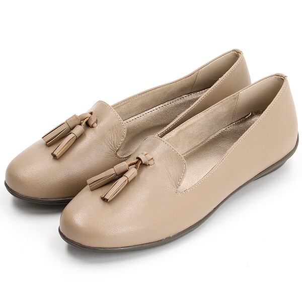 24春夏新作】〔本革〕GRACE AVENUE チェーンバックル モカシン