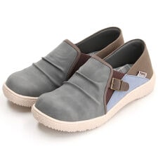 モズ(moz)の【25秋冬新作】〔軽量〕moz マルチカラー ベルト付きスリッポン