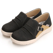 【26春夏新作】【新色追加】〔軽量〕moz マルチカラー ベルト付きスリッポン