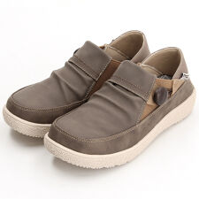 【25秋冬新作】〔軽量〕moz マルチカラー ボタンデザイン スリッポン