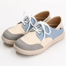 【26春夏新作】【新色追加】〔軽量〕moz マルチカラー シューレース カジュアルスニーカー