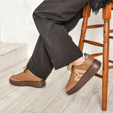 【25秋冬新作】moz 厚底 シュータン スニーカー