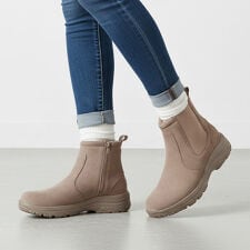 エドウィン(EDWIN)の【25秋冬新作】〔防水撥水〕EDWIN BODYFIRE スエード調 サイドゴアブーツ