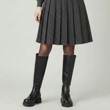 【25秋冬新作】美シルエット トラックソール ストレッチ ロングブーツ