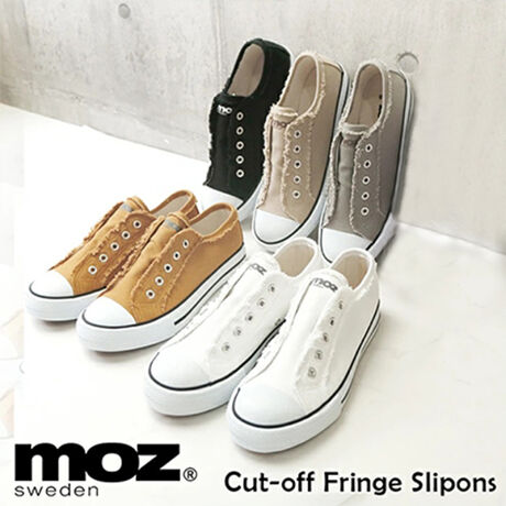 21秋冬新色追加 Moz モズ紐なしスリッポンスニーカー モズ Moz ファッション通販 マルイウェブチャネル