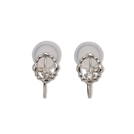 プラチナ950 ダイヤモンド イヤリング | エステール(ESTELLE) | マルイ  