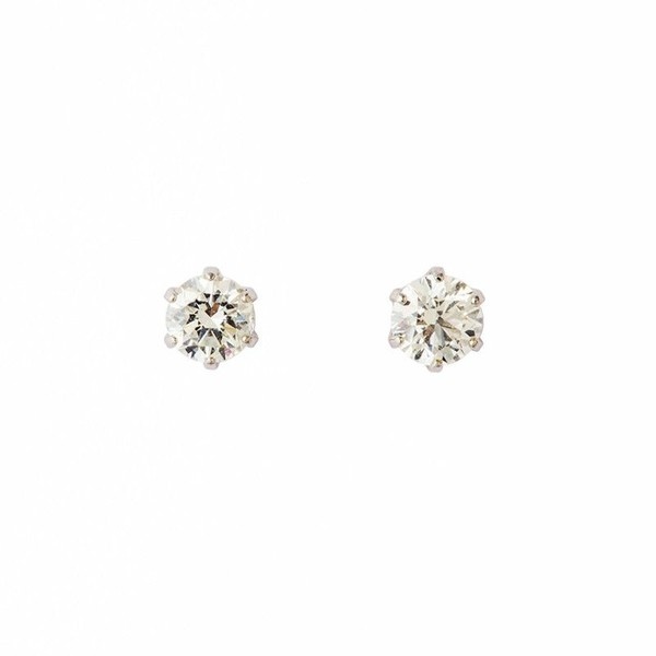 WEB限定】プラチナ ダイヤモンド ピアス（0.60ct） | エステール