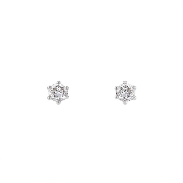 プラチナ ダイヤモンド ピアス（0.2ct） | エステール(ESTELLE) | 0212