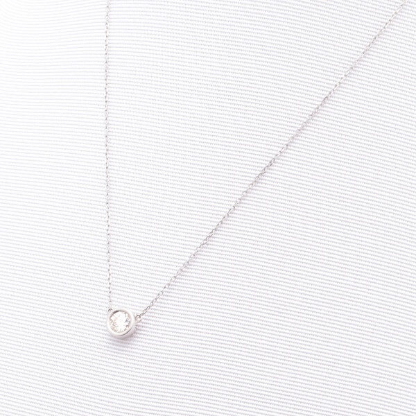 プラチナ ダイヤモンド ネックレス（0.2ct） | エステール(ESTELLE