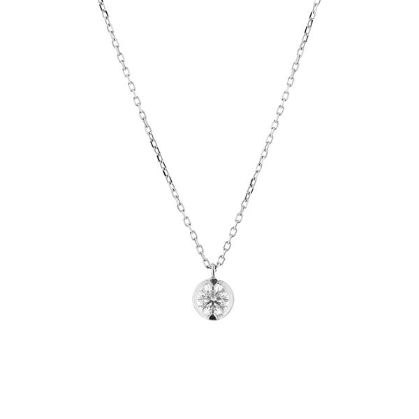 プラチナ ダイヤモンド ネックレス（0.2ct） | エステール(ESTELLE