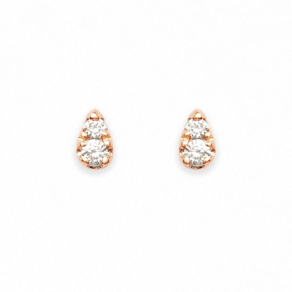 【TAKE-UP】揺れるカラーストーンピアス ピンクゴールド テイクアップ TAKE-UP 揺れるカラーストーンピアス( PG) （ピンク