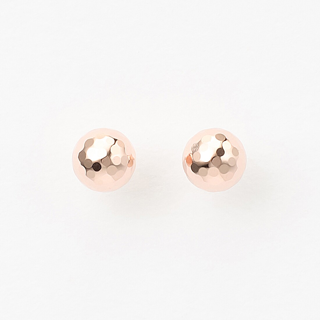 エステール K18 ピンクゴールド フープピアス（20mm