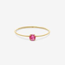 【WEB限定】7月誕生石 K10 イエローゴールド ルビー リング（指輪）