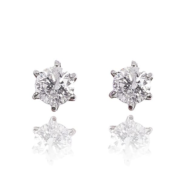 ＷＥＢ限定】プラチナ ダイヤモンド ピアス（０．１０ｃｔ