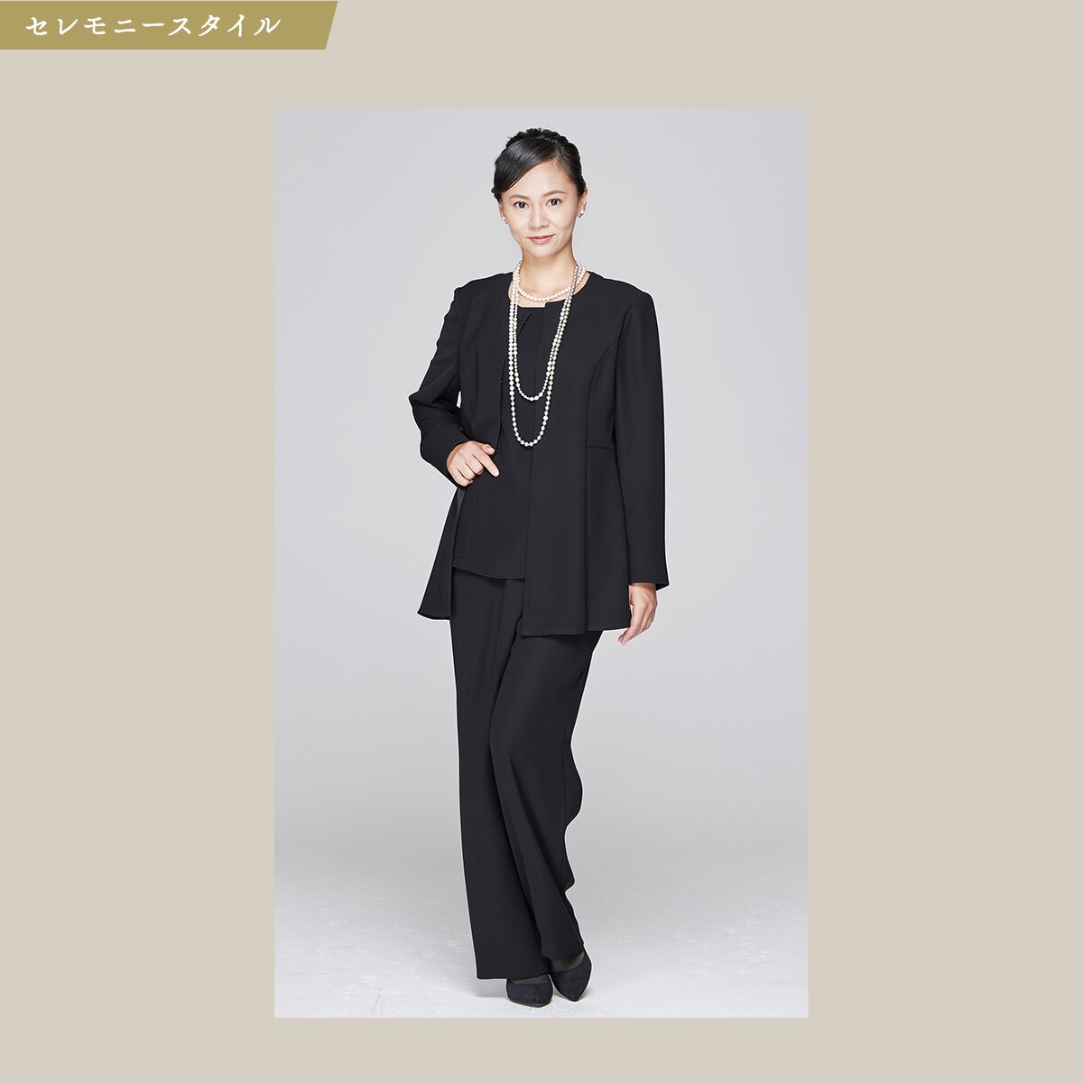 theory （2） パンツスーツ セットアップ ブラックフォーマル theory ブラック スーツセットアップ パンツ 2 （WORK & WEEKEND