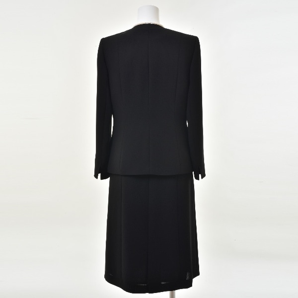 ブラックフォーマル】ロングジャケットとワンピースのアンサンブル