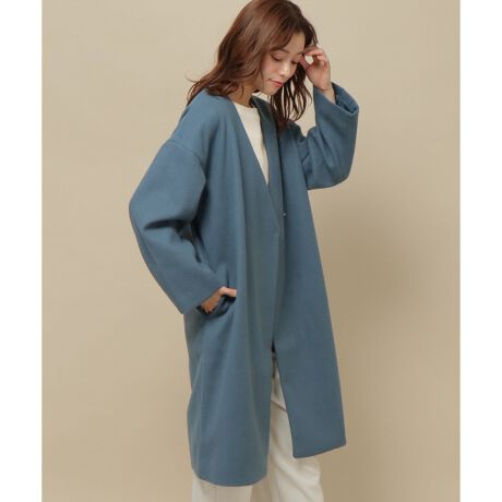 Vネックノーカラーコート イッカ Ikka ファッション通販 マルイウェブチャネル Vネックノーカラーコート イッカ Ikka ファッション通販 マルイウェブチャネル
