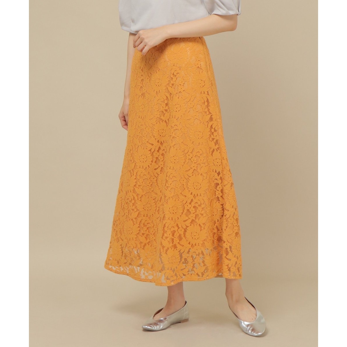 ラッセルレースナロースカート | イッカ(ikka) | マルイウェブチャネル